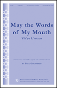 May the Words of My Mouth SATB choral sheet music cover